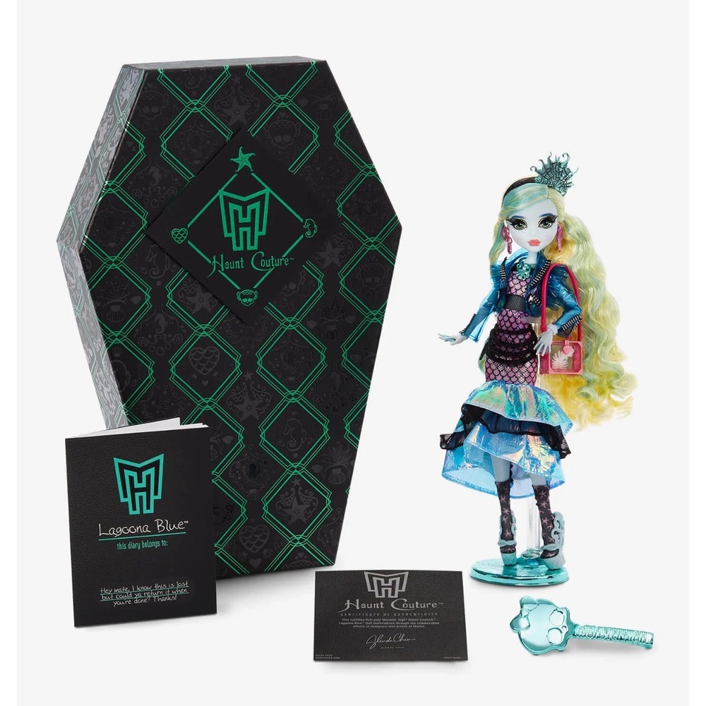 New 2022 Monster High Haunt Couture Lagoona Blue Doll 💎Original Box Sold Out